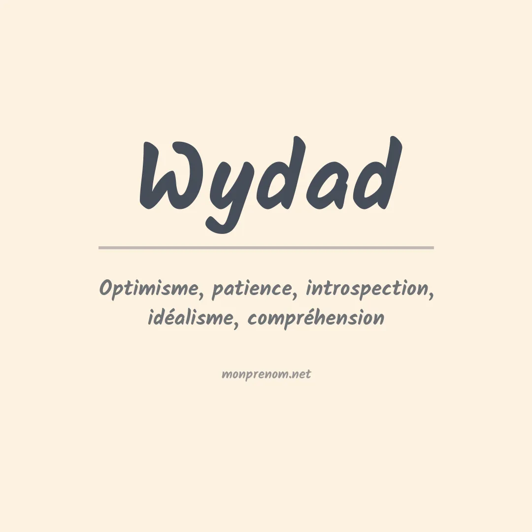 Prénom Wydad