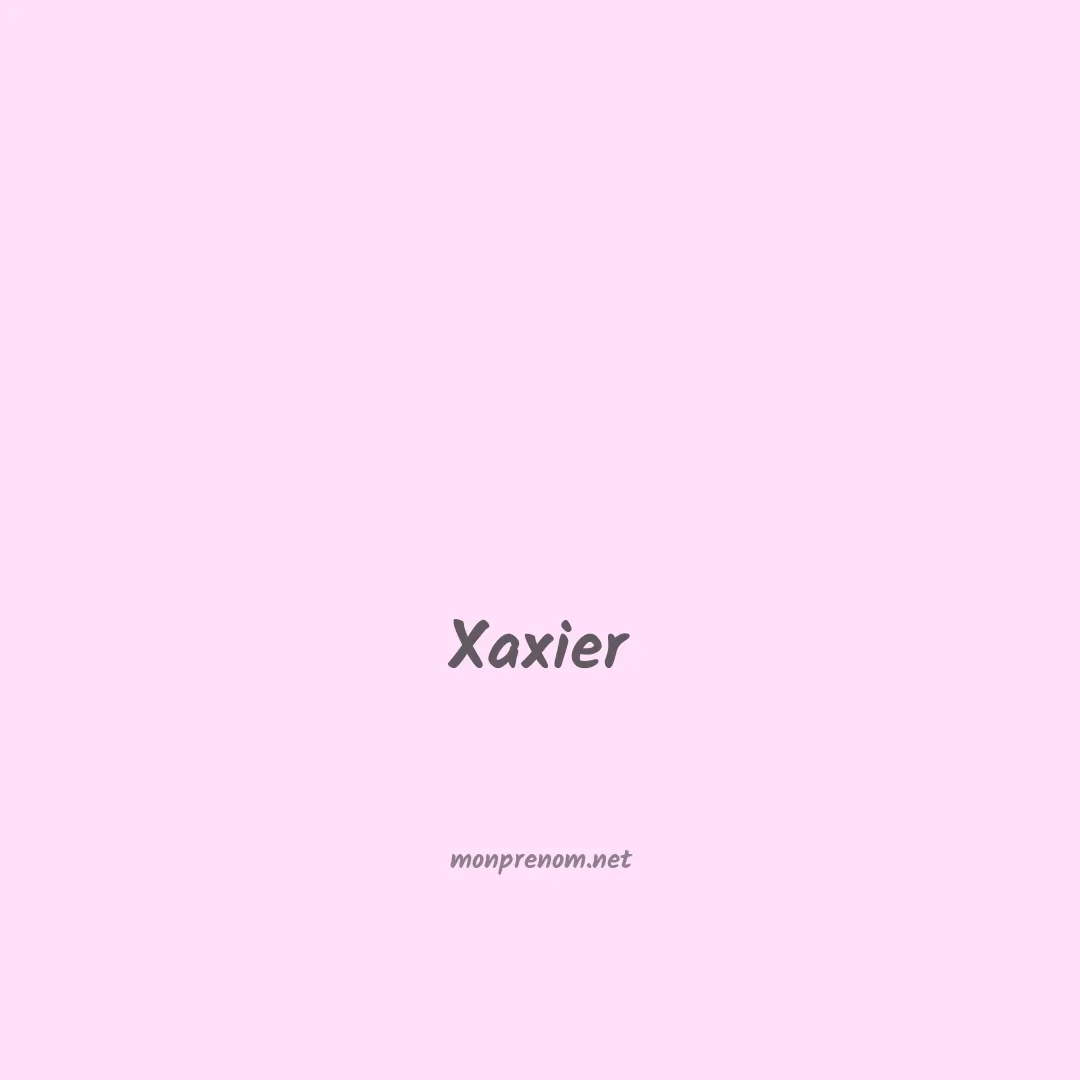 Xaxier en chinois