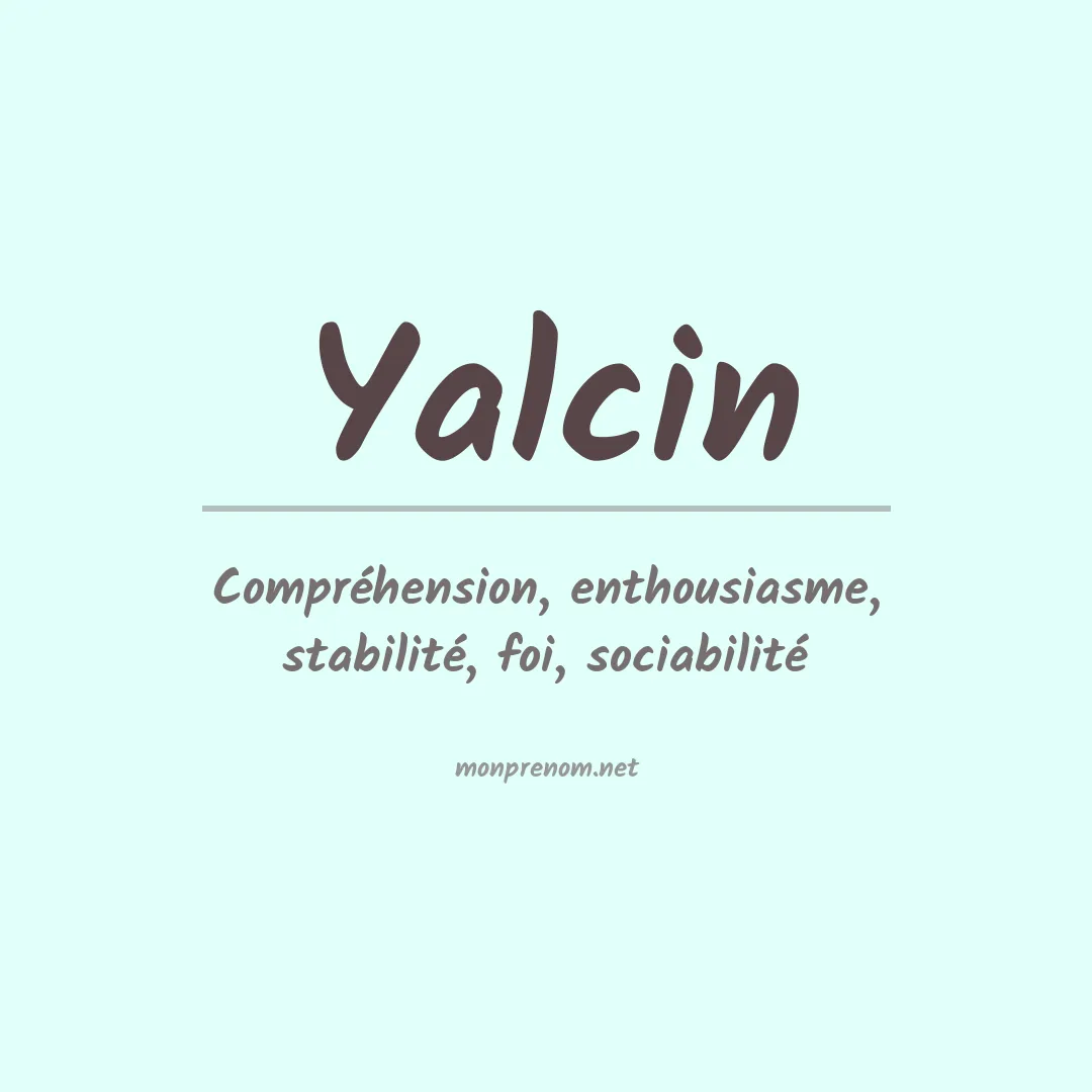 Prénom Yalcin