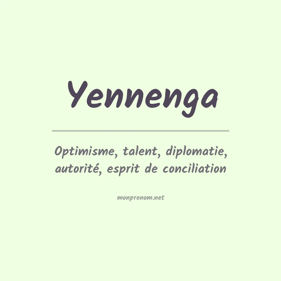 Signification du prénom Yennenga