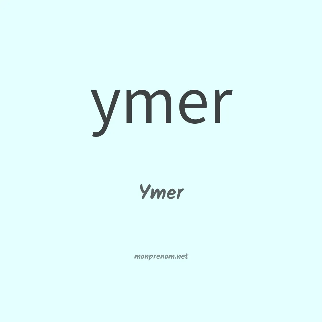Ymer en chinois