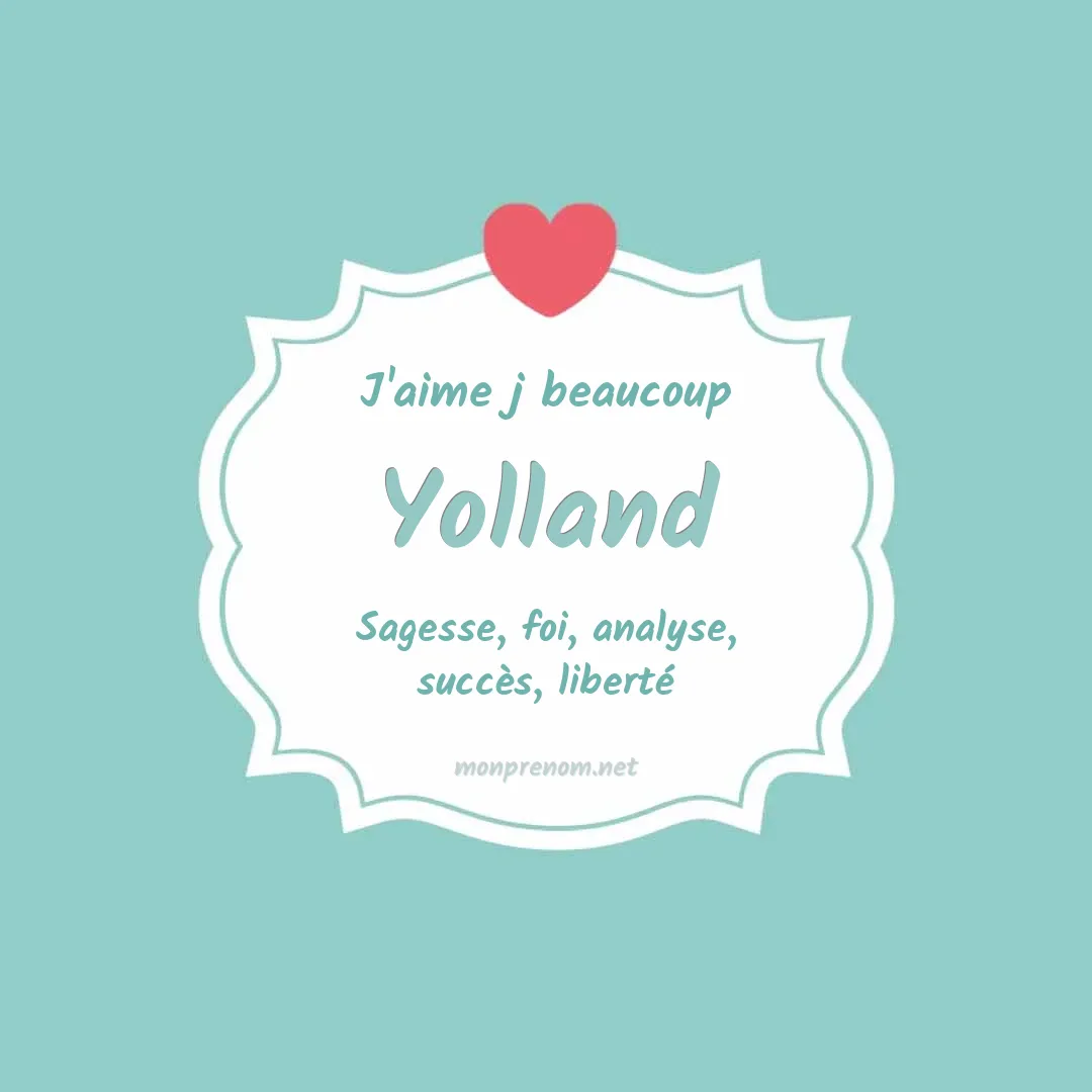 J'aime beaucoup Yolland
