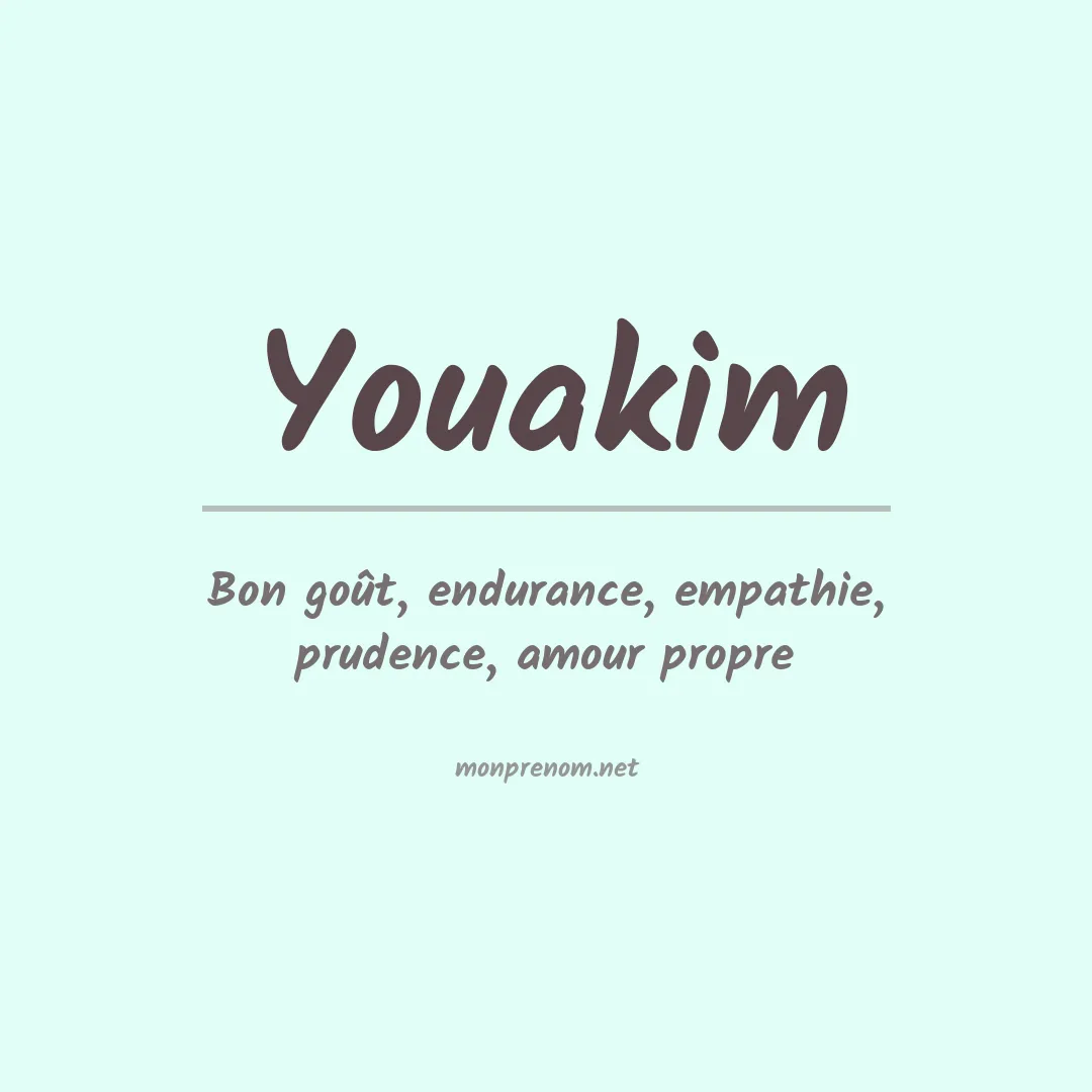Prénom Youakim