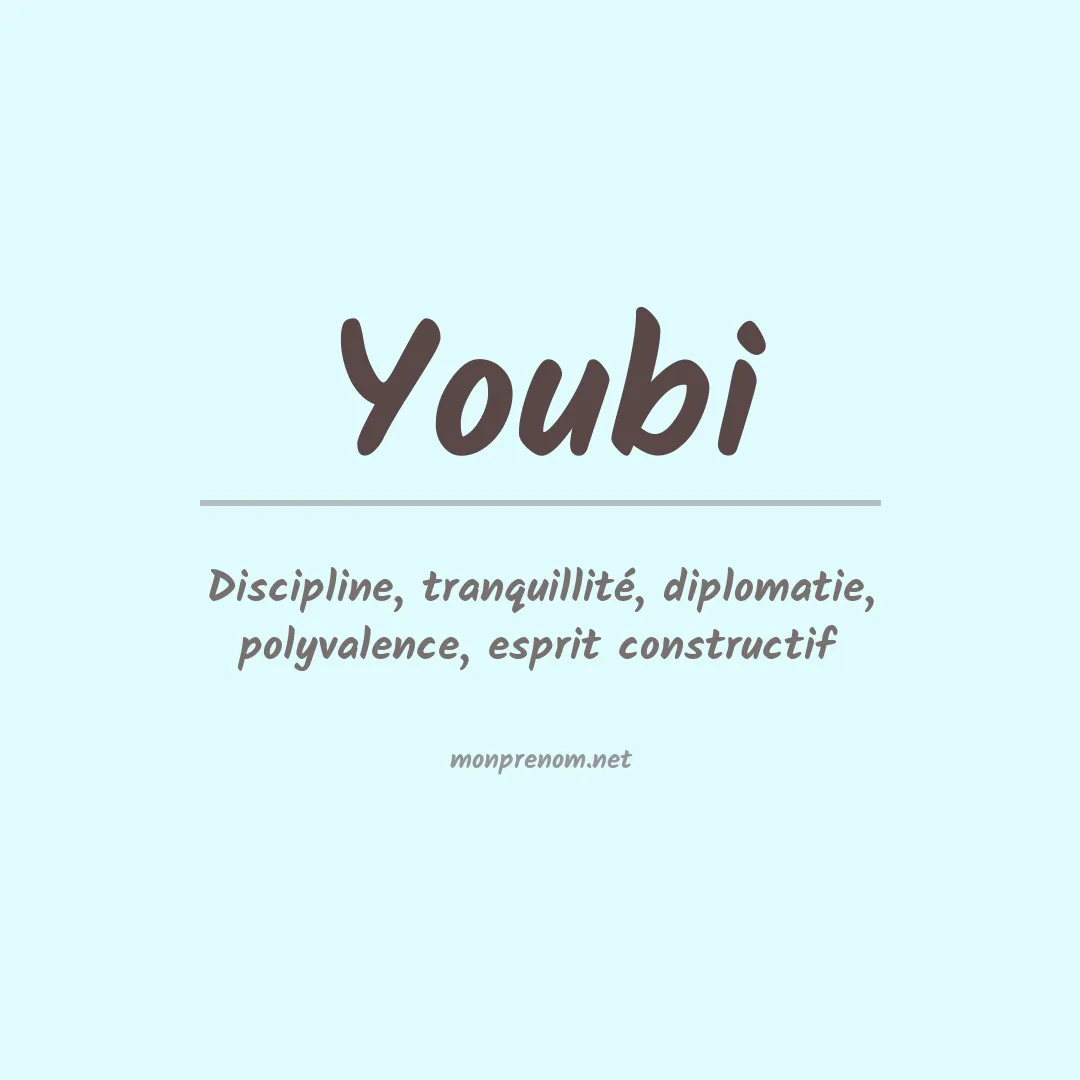 Signification du prénom Youbi
