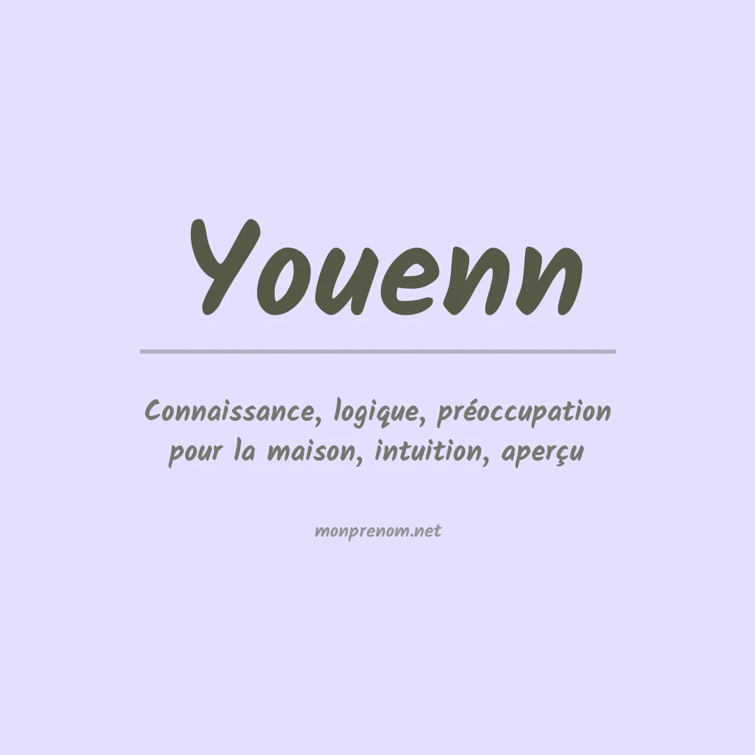 Prénom Youenn