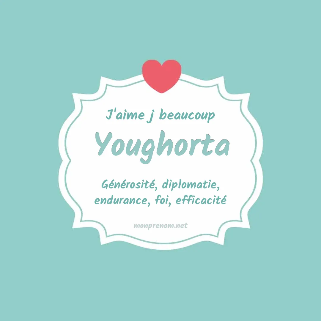 J'aime beaucoup Youghorta