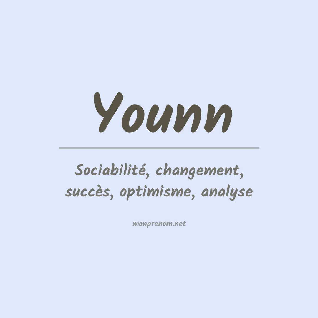 Prénom Younn