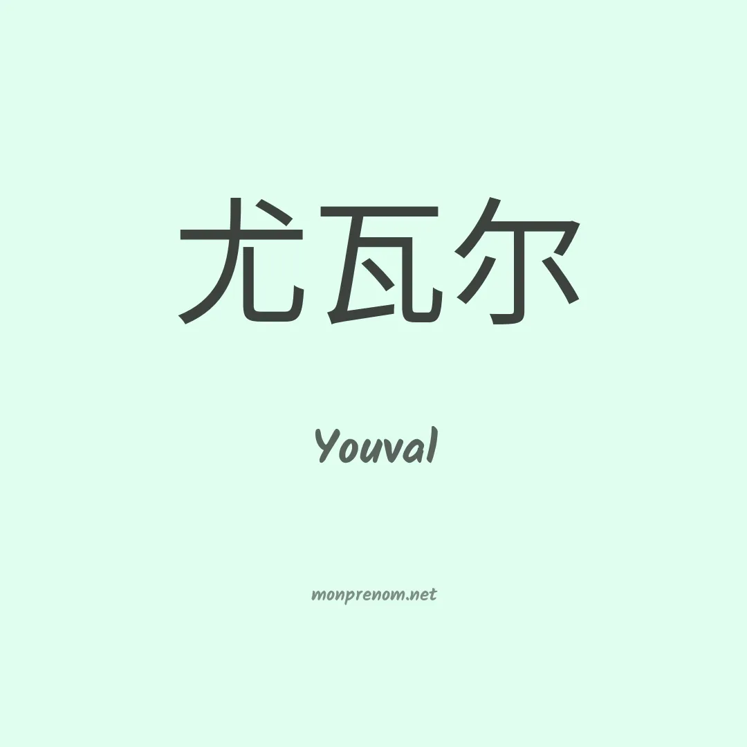 Youval en chinois