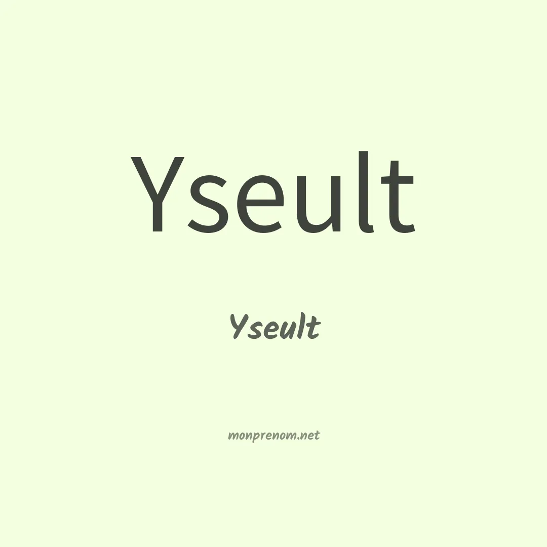 Yseult en chinois