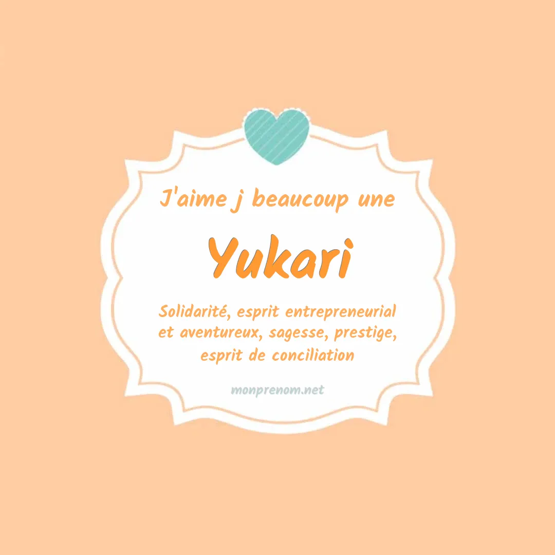 J'aime beaucoup Yukari