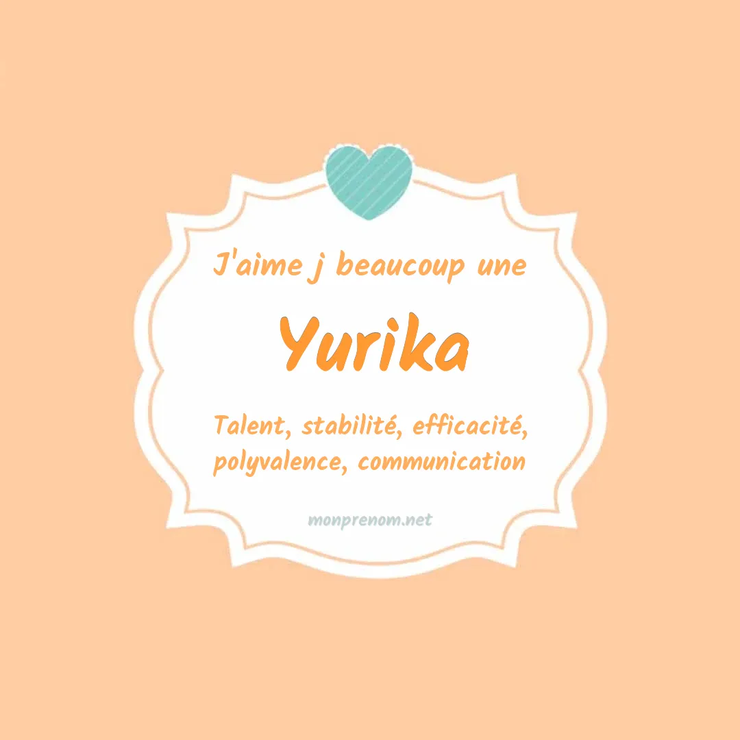 J'aime beaucoup Yurika