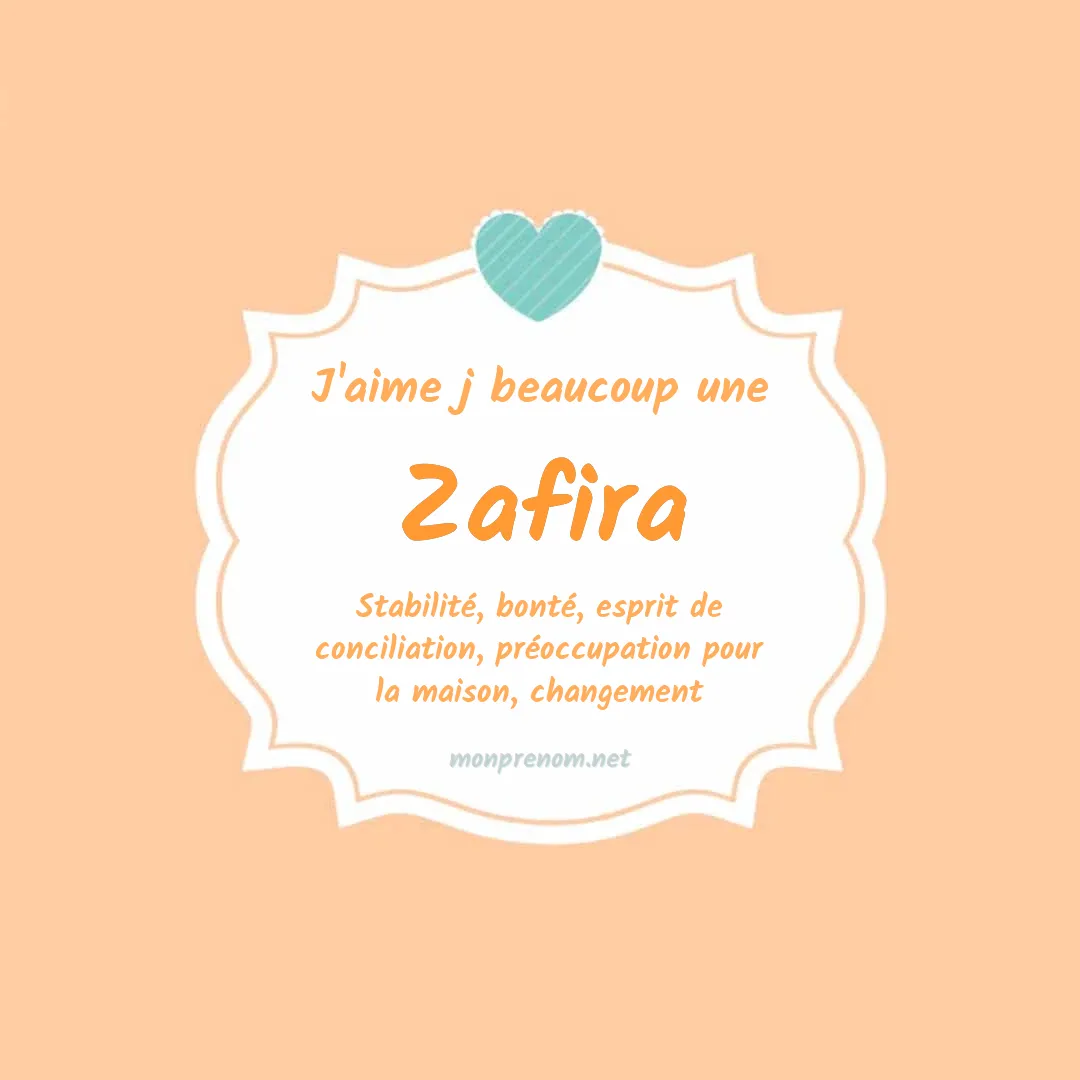 J'aime beaucoup Zafira
