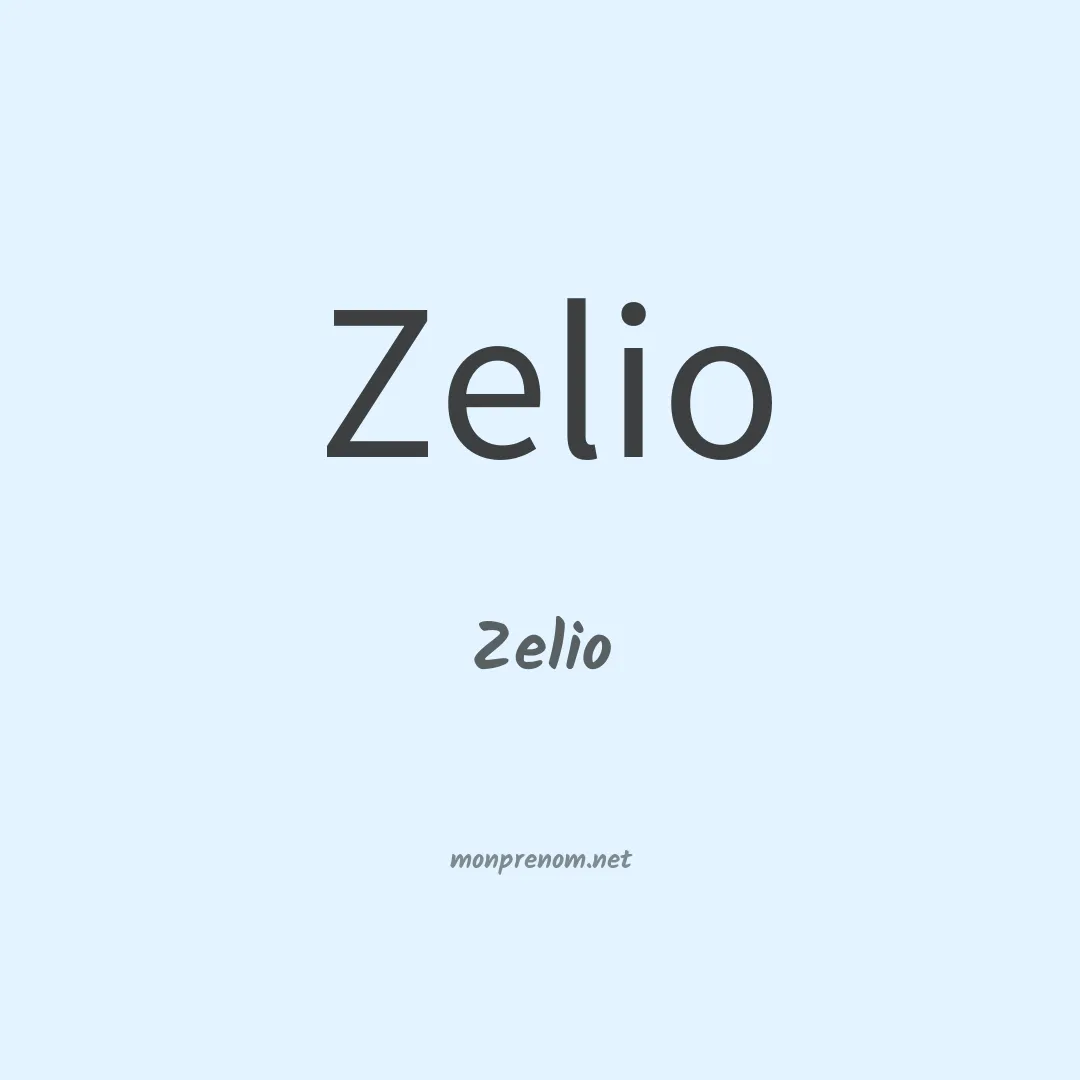 Zelio en chinois