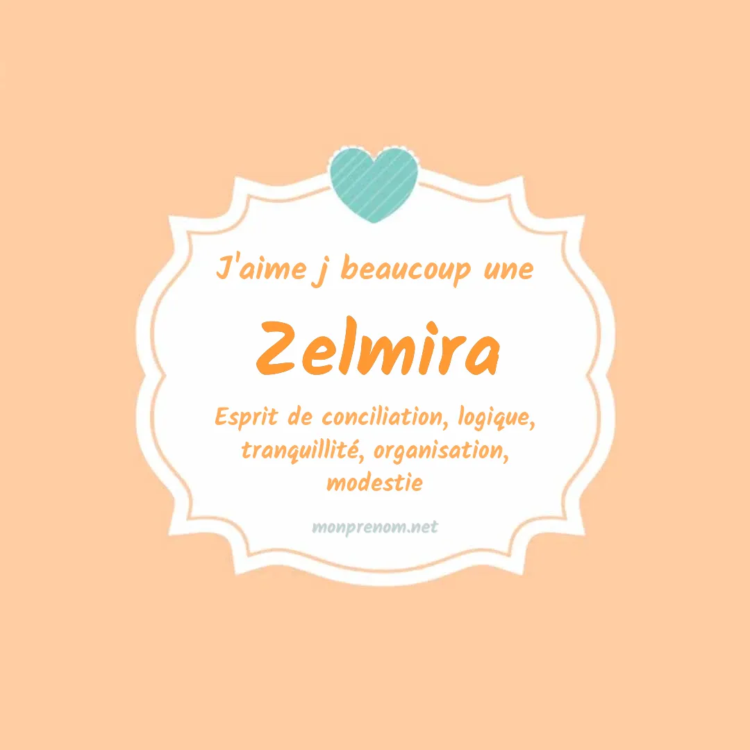 J'aime beaucoup Zelmira