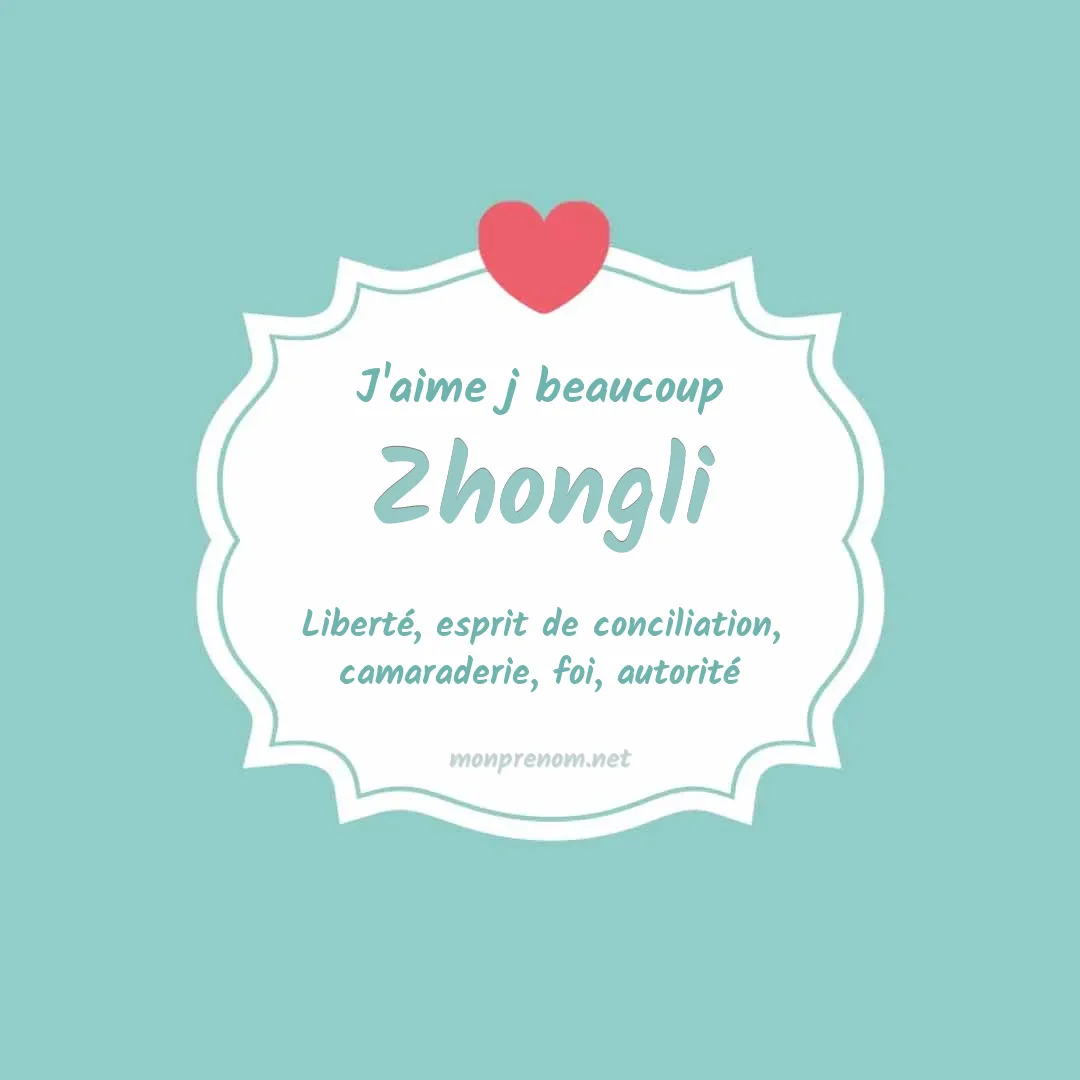 J'aime beaucoup Zhongli