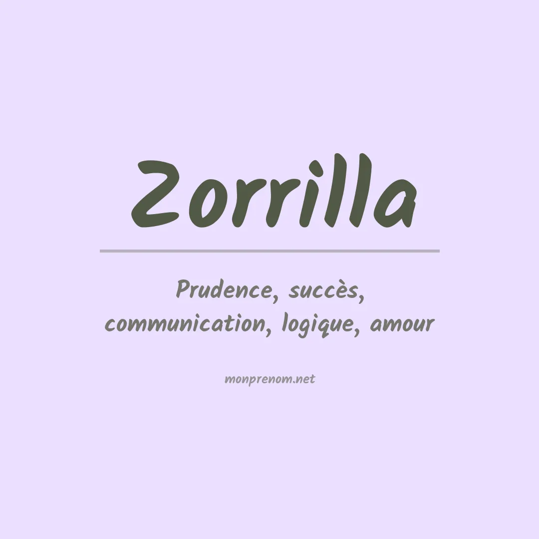 Prénom Zorrilla